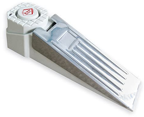 KH SECURITY 100185 SAFETY FIRST Alarm-Türstopper, 27.3 x 15.5 x 7 cm, weiß