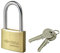 CISA 121011500, Lucchetto Arco Lungo Locking Line, Ottone, 50 mm
