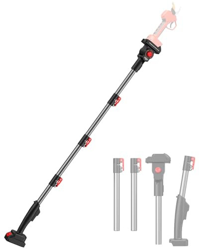 Teleskopstange für Gartenscheren: Verlängerungsstange für Gartenschere 2M für Makita Batterien B Serie 18 Venscheren - (Nur für bestimmte Modelle, bitte vor der Bestellung mit dem Verkäufer abklären)