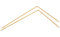 ilhorin Baguette de Sourcier Simple en Laiton - Livraison Gratuite