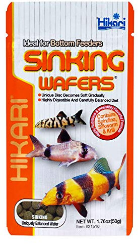 Tropical fish food Sinking Wafers 50 gr
