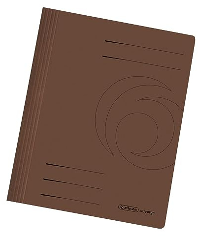 Herlitz 10902575 Schnellhefter easyorga, A4, Colorspankarton Gelb