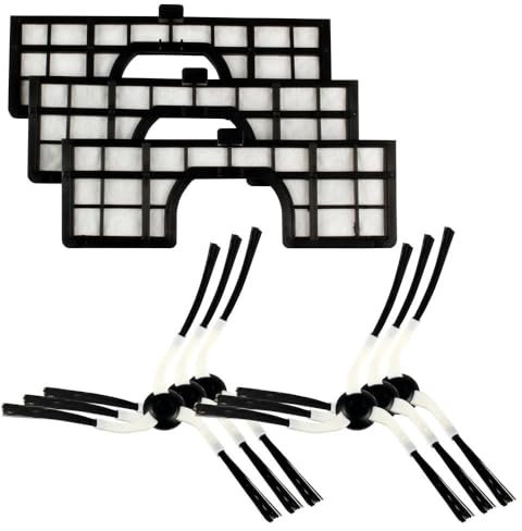 Menalux 900167086 MRK 02 Spazzole Laterali e Filtro Motore per Samsung Serie Navibot