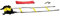 Boje Sport Koordinationsleiter Premium FLACH - 9 m, Feste Sprossen, Farbe: gelb