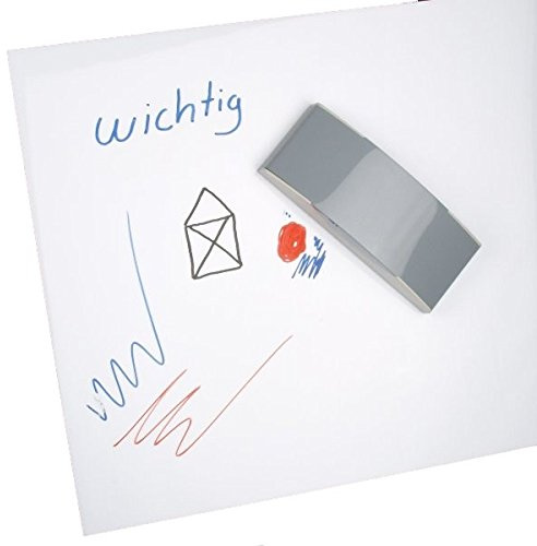 magnets4you Magnetfolie DIN A2 - WEIß, mit WHITEBOARD - Oberfläche