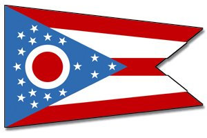 Flagge USA Ohio - 90 x 150 cm [Misc.]