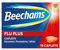 Beechams Cold and Flu Caplets, Cough Medicine for Adults & Headache Relief with Paracetamol, Flu Plus Caplets, 16 Count