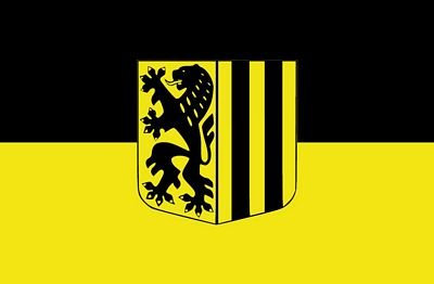 Autoaufkleber Sticker Fahne Dresden NEU Aufkleber