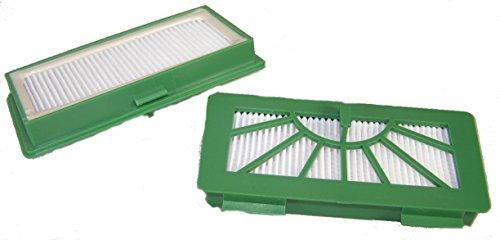 FSProdukte 2 Ersatzfilter geeignet für Saugroboter Vorwerk VR100 VR 100 NEATO XV11 XV12 XV15 XV21 XV25
