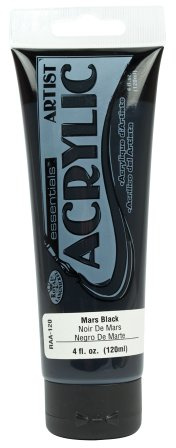 Royal and Langnickel 4 oz Acrylic 3 Pack - Mars Black