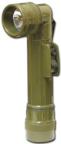 Mil-Tec Lampe de poche coudée US Vert Vert olive m