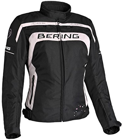 BERING - Motorradjacken LADY KARESS Schwarz/Rose - 44 (T4)