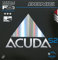 Donic Rubber Acuda S2, 2 mm, Red and Black