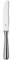 WMF Augsburger Faden Menümesser 21,7 cm, eingesetzte Messerklinge, Cromargan Edelstahl poliert, glänzend, spülmaschinenfest