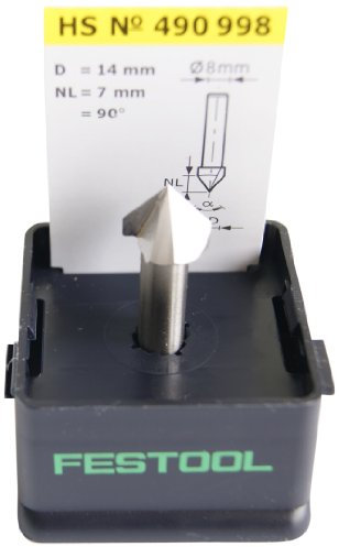 Festool V-Nutfräser HS S8 D14/7/90°