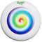 eurodisc 175g Rainbow Profi Ultimate Frisbee Scheibe - Über 100m stabile Flugbahn - Aus 100% Nachwachsenden Rohstoffen - Junge 8 Jahre Geschenkideen, Spielzeug ab 7 Jahre Jungen, Mädchen & Erwachsene