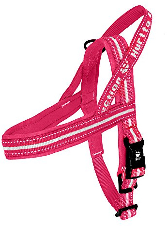 Hurtta Hundegeschirr, reflektierend, gepolstert, Neopren, für Hunde, Rosa/Fuchsia, Größe XS