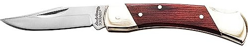 Schrade 0 LB3 Uncle Henry's Lockback, Brown Bear, Rosewood Handle