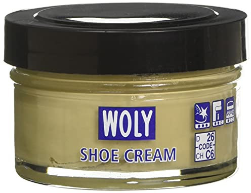 Woly Unisex-Adult Shoe Cream Shoe Treatments & Polishes Beige Birch 50.00 ml