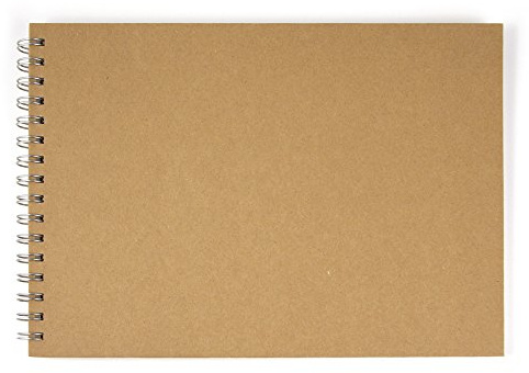 Rayher 8160900 Album, Querformat, DIN A4, 30 Blatt, 190 g/m2