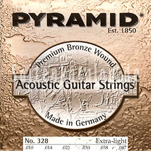 Pyramid Acoustic Guitar Premium Bronze, light