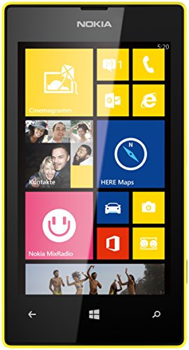 Nokia Lumia 520 Smartphone avec écran IPS 4 (10,1 cm) Résolution WVGA Appareil-Photo 5 mégapixels avec autofocus Processeur Dual Core 1,0 GHz Windows Phone 8