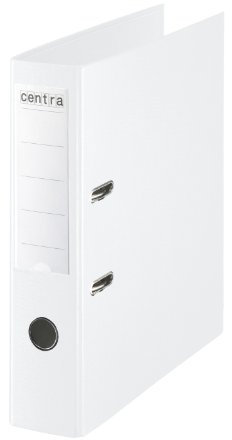 Centra Aktenordner A4 75 mm Kunststoff Aktenordner 75 mm weiß
