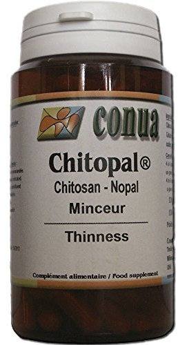 Chitosan nopal, chitopal® 120 gélules en poudre extra fort haute densité pureté garantie à 90% Nopal absorbeur coupe-faim fixateur digestion difficile