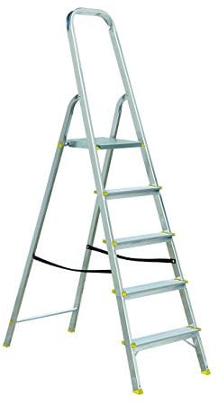 Abbey Aluminium Platform Step Ladder 5 Tread