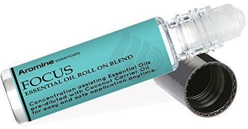 Focus Essential Oil Roll On, vorgewölbt, 10 ml