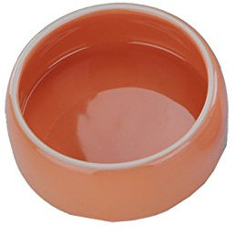 Nobby Keramik Futtertrog, orange 250 ml, 1 Stück