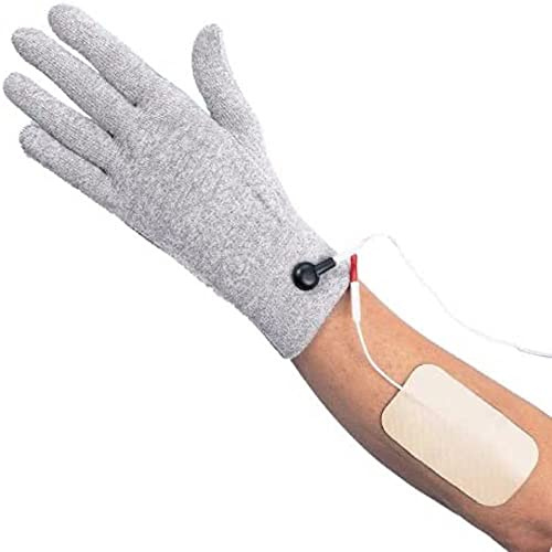 TensCare M-Glove Medium Conductive TENS Glove for Hand Pain Relief | Medium conductive TENS glove for targeted relief from hand pain, arthritis, stiffness and reduced finger mobility