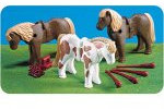 7112 - PLAYMOBIL - 3 Ponys