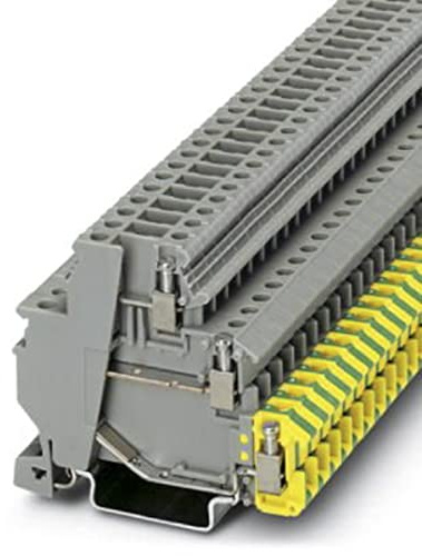 PHOENIX CONTACT DOK 1.5-2D Initiatoren/Aktorenklemme, Anschlussart: Schraubanschluss, 0.2mm² - 4mm² Querschnitt, 24 - 12 AWG, 6.2mm Breite, 18.140g Gewicht, Grau, 50 Stück