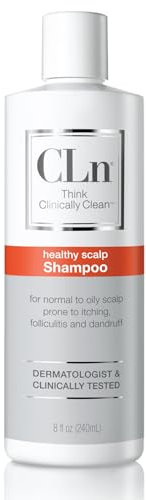 CLn Shampoo - Shampoo for Scalp Prone to Folliculitis, Dermatitis, Dandruff, Itchy and Flaky Scalp Shampoo (8 fl oz) by CLn