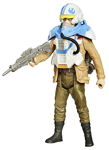 Star Wars The Force Awakens 3.75-Inch Space Mission Armor Poe Dameron Pilot Figure