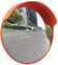 vidaXL Verkehrsspiegel Sicherheitsspiegel Panoramaspiegel Überwachungsspiegel Konvex PC-Kunststoff Schwarz 45 cm Outdoor