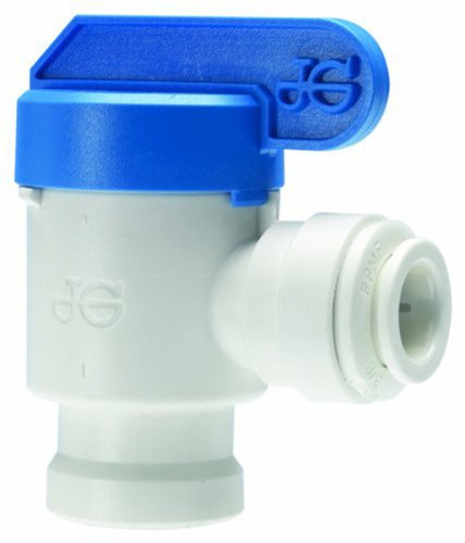 JG Speedfit PPSV501222WP 3/8-Inch by 1/4-Inch NPFT Female Elbow Shut Off Valve