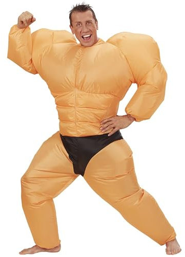 Costume gonfiabile CULTURISTA muscoli muscoloso