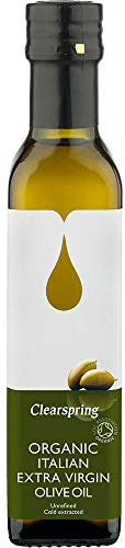 Clearspring Organic Italian Extra Virgin Olive Oil, 250 g - Lot of 4
