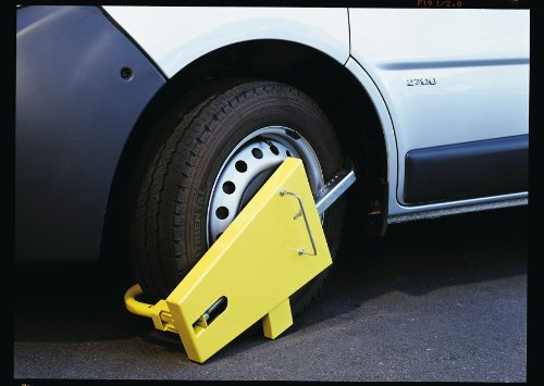 Mottez A068CCLPRO2 - Antivol bloque roue pro pour caravane et camping-car