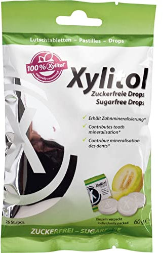 Miradent Xylitol Drops Melone, 60 g