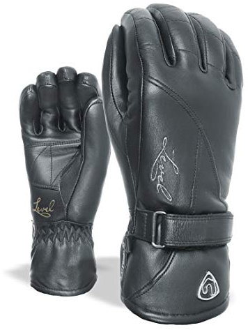 Level Damen Handschuhe Classic W, 01 Black, 7