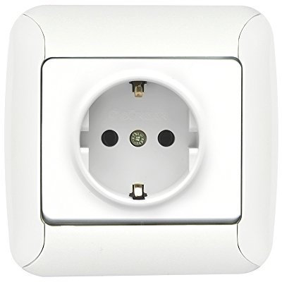 Fantasy Steckdose Unterputz Weiss