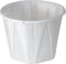 Solo 1.0 oz Treated Paper Souffle Portion Cups for Measuring, Medicine, Samples, Jello Shots (Pack of 250)