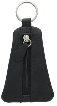 Ashlie Craft Logo Keyring with zipped leather pouch ACK1