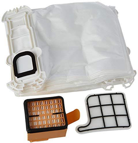 Mister vac A901 6 Staubsaugerbeutel Vlies, Hepafilter, Motorschutzfilter im Set geeignet für Vorwerk Kobold 135, 136