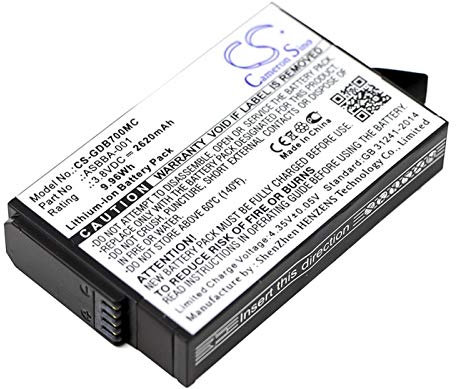 VINTRONS ASBBA-001 Battery For GOPRO Fusion,