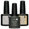 CND Original Shellac Asphalt Plus Base Coat Plus Top Coat 7.3 ml 1er Set 1 x 22 ml