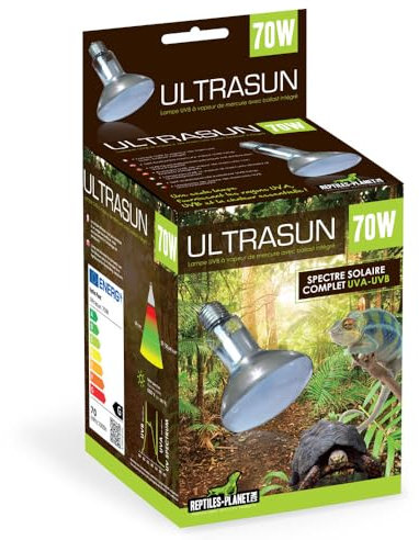 Reptiles Planet Ultrasun Glühlampe für Terrarium, 70 W